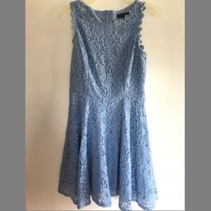 Baby Blue Lace Dress